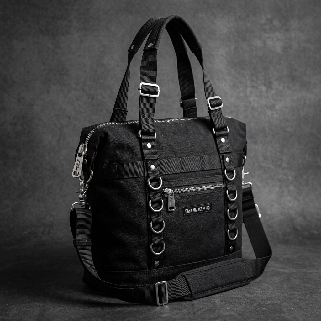 Gothic Buckle Harness Tote